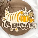 Herbstdeko - Glückliche Ernte