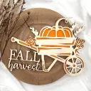 Herbst Deko aus Holz – Herbstliche Ernteliebe