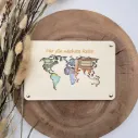 Geldgeschenk aus Holz „Für die nächste Reise“