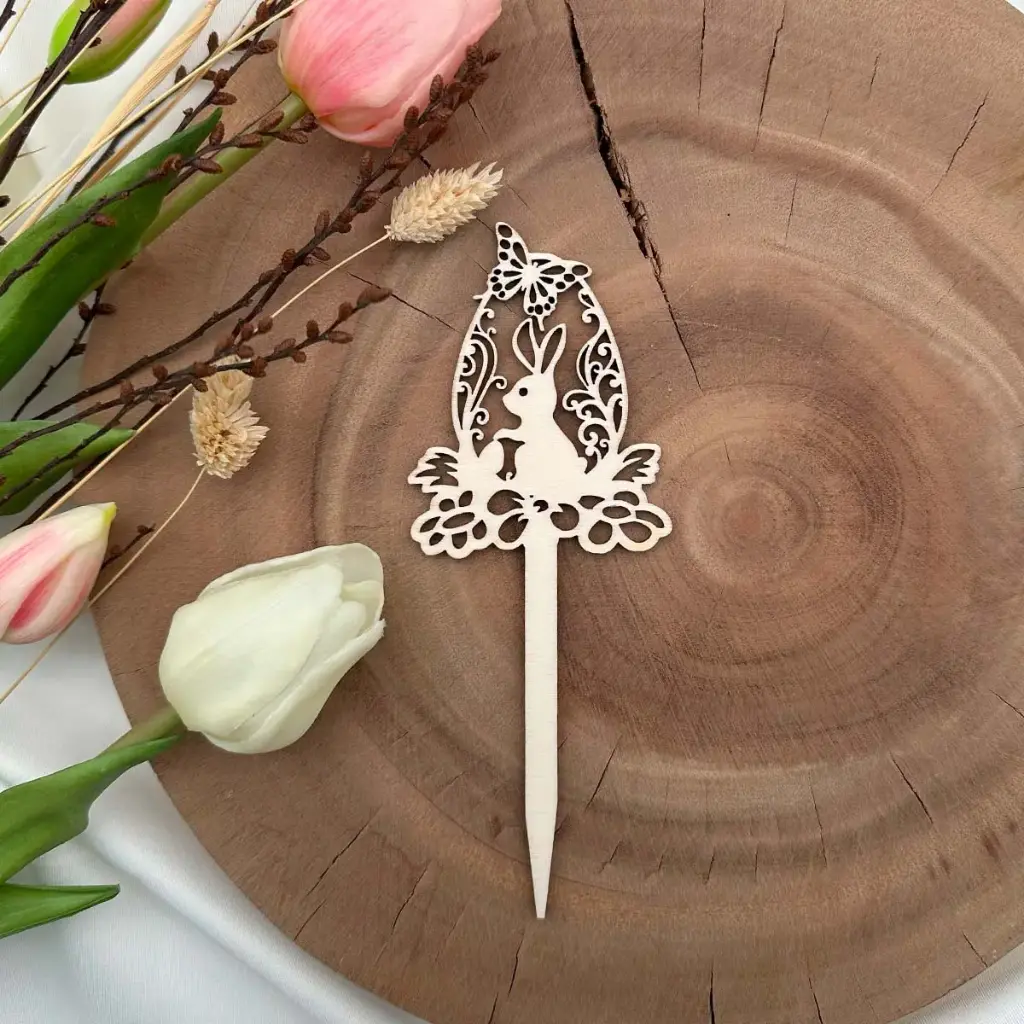 [A01467] Dekostecker Ostern - Hasenglück