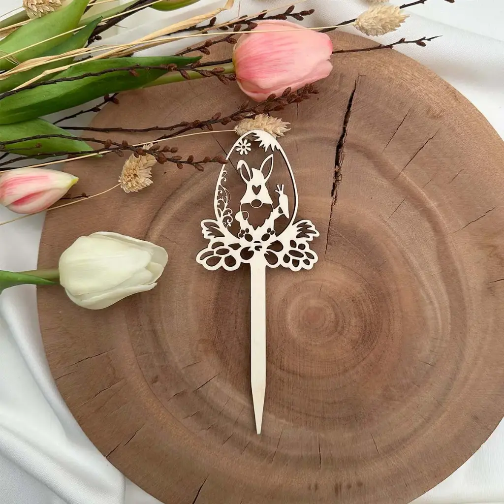 Dekostecker Ostern - Zwerghäschen