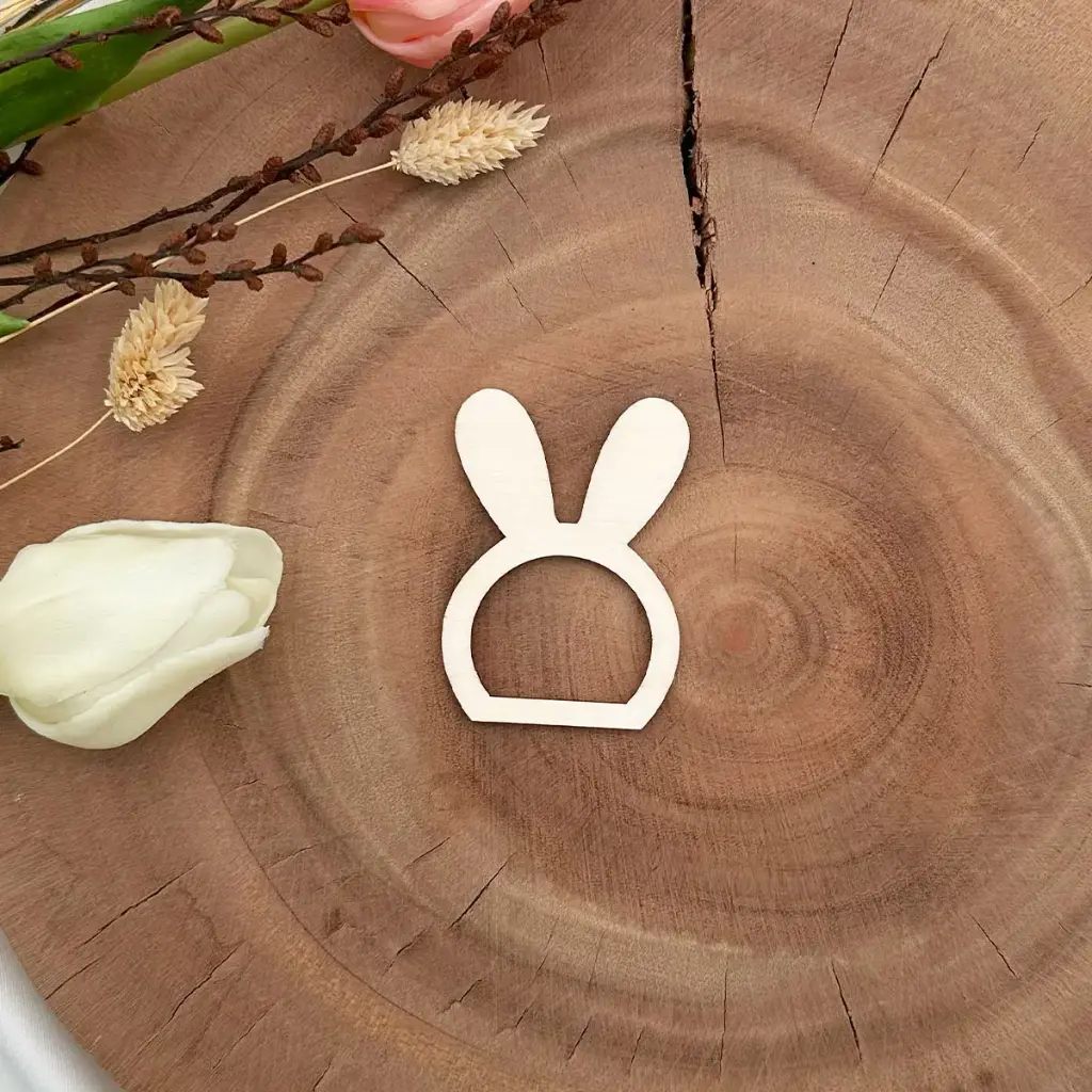 [A01471] Serviettenring - Hasenohren