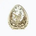 Osterei 3D-Hasenglück