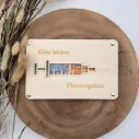 Geldgeschenk aus Holz Finanzspritze – „Eine kleine Finanzspritze“