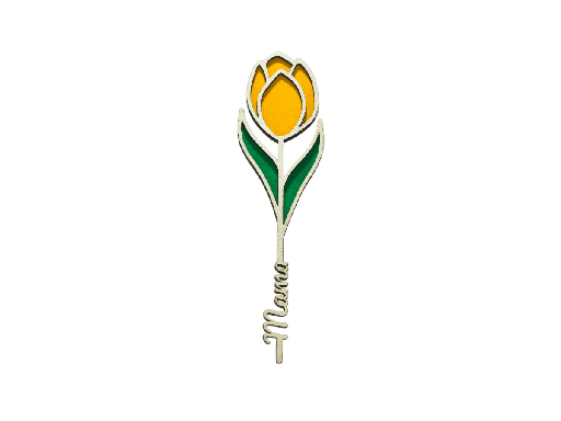 Tulpe mit „Mama“-Stängel