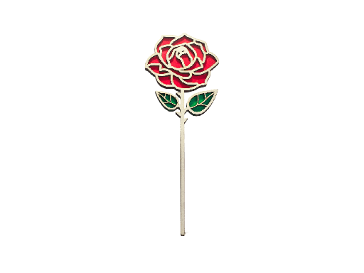 Rose mit normalem Stängel