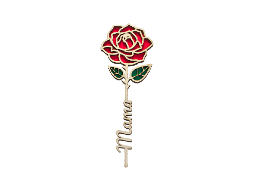 Rose mit „Mama“-Stängel