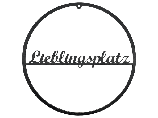 Türkranz „Lieblingsplatz“ aus Holz