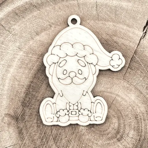 [A01074] Weihnachtsornament - Weihnachtsmann I