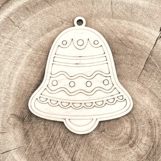 [A01109] Weihnachtsornament - Glocke