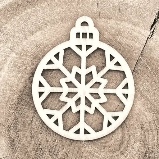 [A01135] Weihnachtsornament - Frostzauber