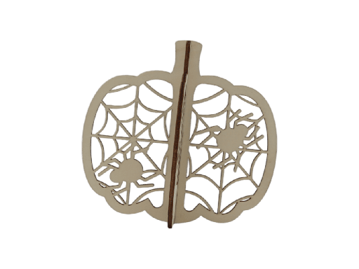 Halloween 3D Kürbis - Spinnenfluch