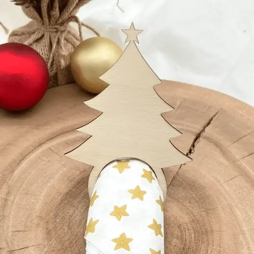 [A01283] Serviettenring - Weihnachtsbaum