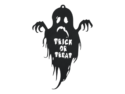 Halloween Geist „TRICK OR TREAT“